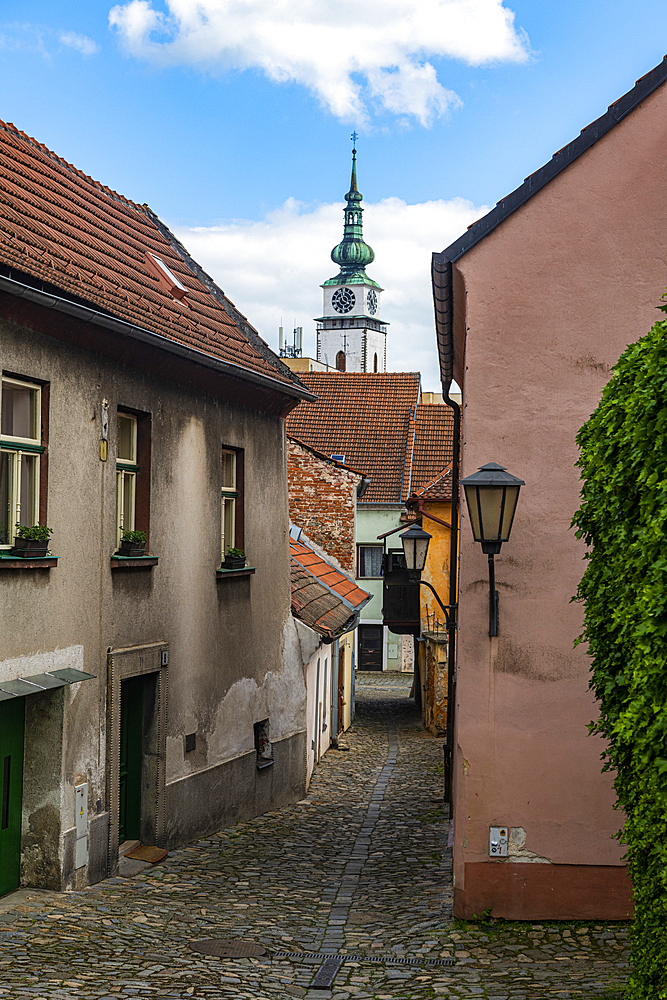 Jewish Quarter and St. Procopius' Basilica, UNESCO World Heritage Site, Trebic, Czech Republic, Europe