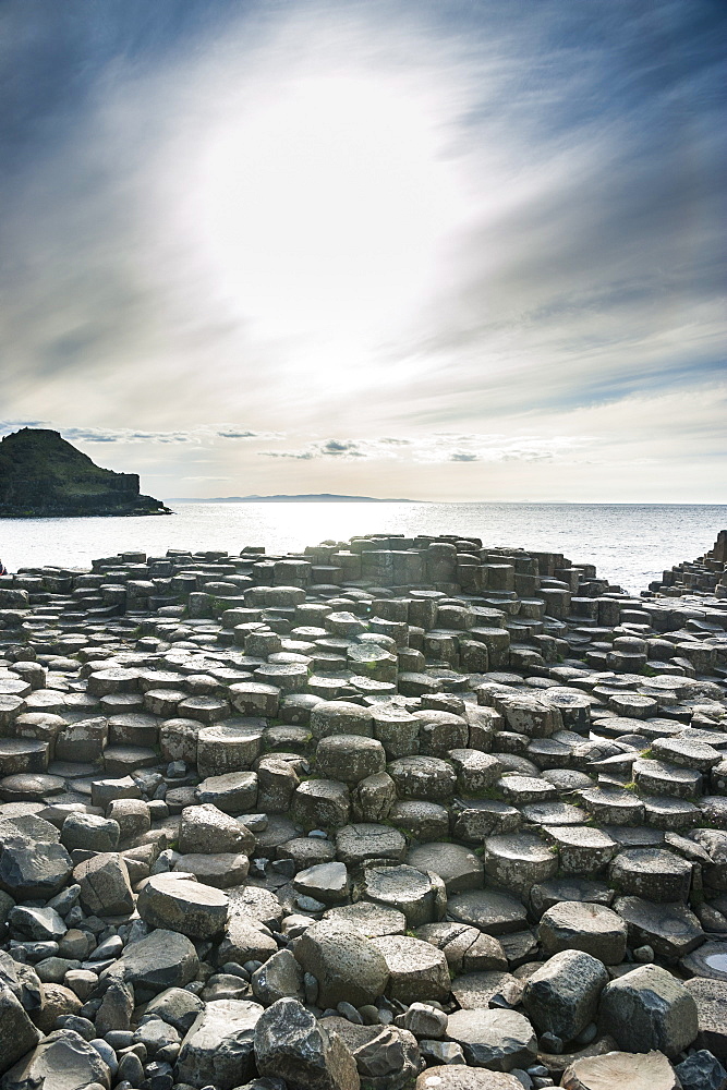 The Giants Causeway, UNESCO World Heritage Site, County Antrim, Ulster, Northern Ireland, United Kingdom, Europe 