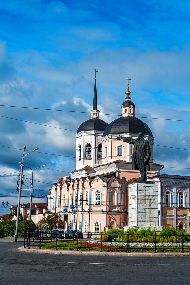 Cathedral of Tomsk, Tomsk Oblast, Russia, Eurasia