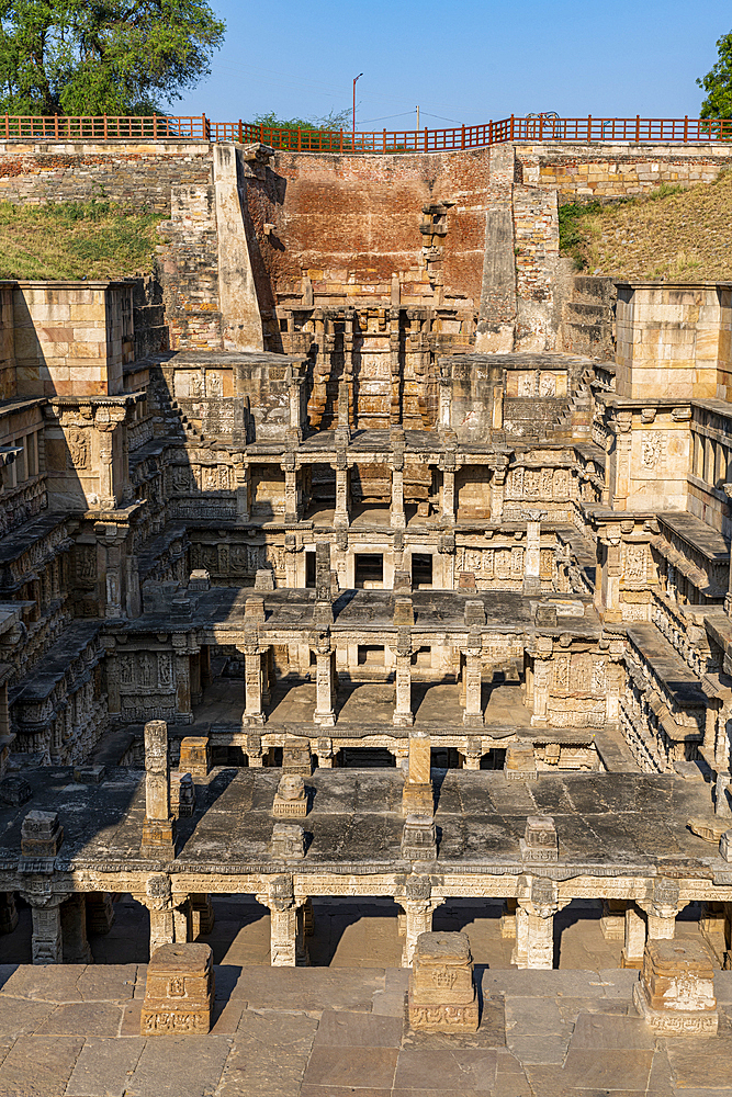 Rani Ki Vav, The Queen's Stepwell, UNESCO World Heritage Site, Patan, Gujarat, India, Asia