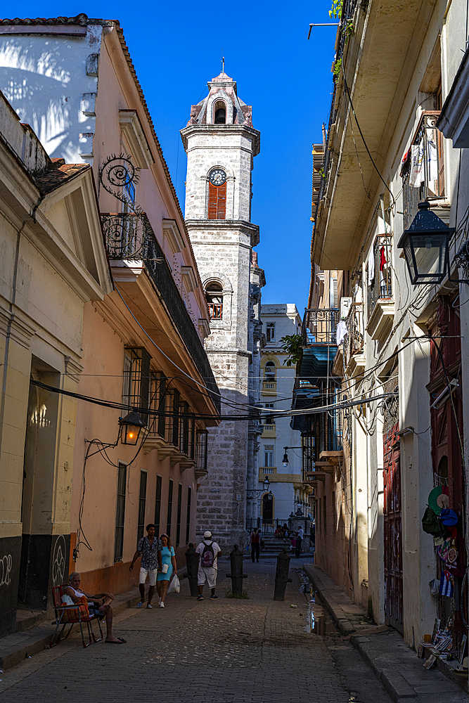 Old town of Havana, Cuba, West Indies, Central America