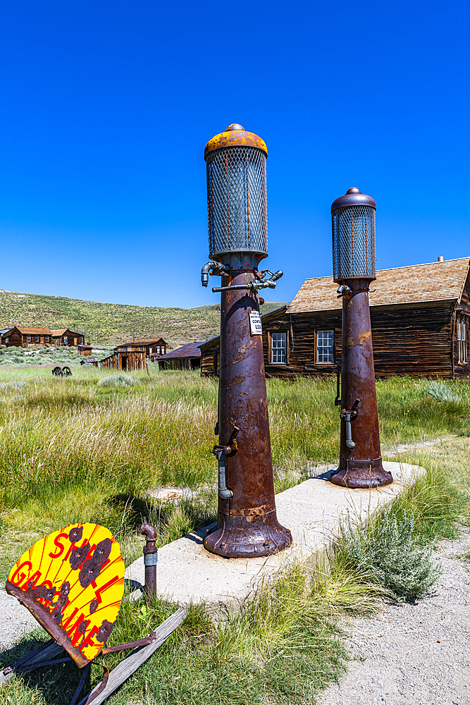 Ghost town of Bodie, Sierra Nevada mountain range, California, United States of America, North America