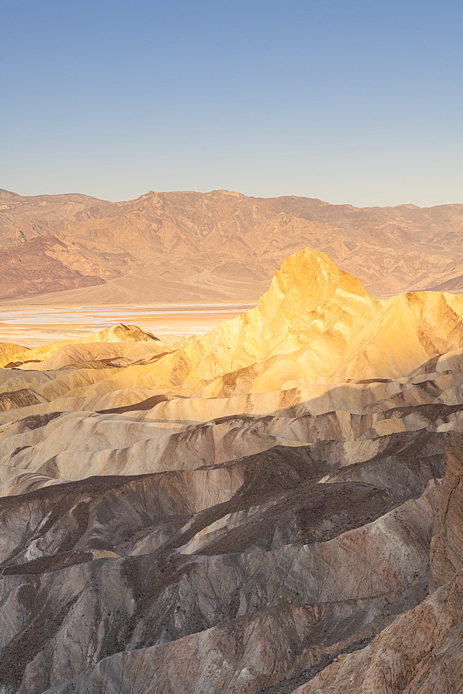 Zabriskie Point in Death Valley National Park, California, United States of America, North America