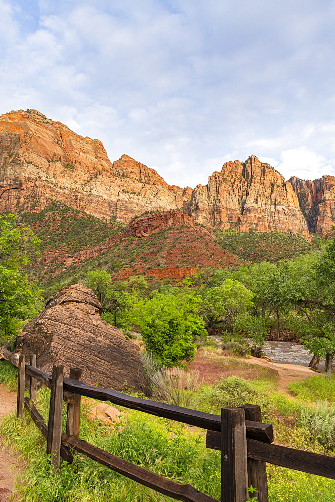 Zion Canyon, Utah, United States of America, North America