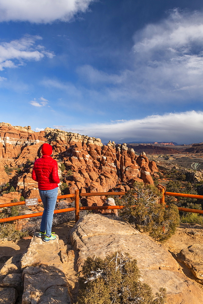 Devils Canyon, Arches National Park, Moab, Utah, United States of America, North America