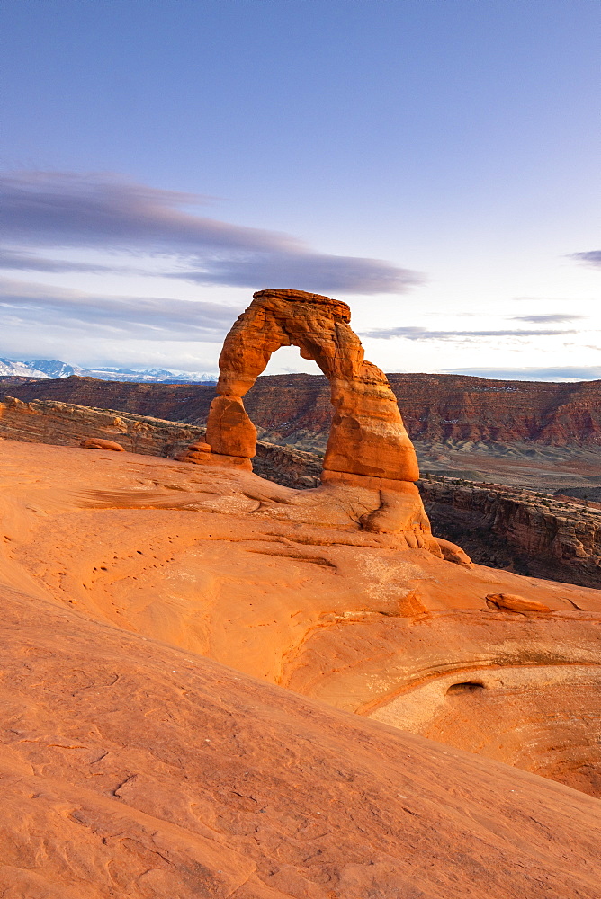 Delicate Arch, Arches National Park, Moab, Utah, United States of America, North America