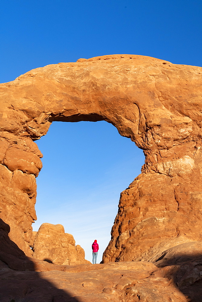 Windows Arches, Arches National Park, Moab, Utah, United States of America, North America