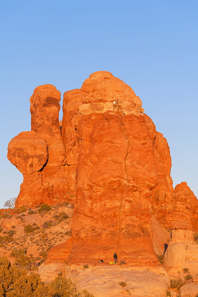 Elephant Butte, Arches National Park, Moab, Utah, United States of America, North America