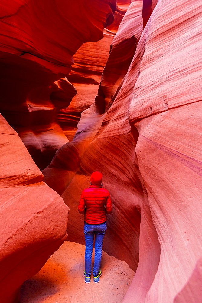 Antelope Canyon, Navajo Tribal Park, Page, Arizona, United States of America, North America