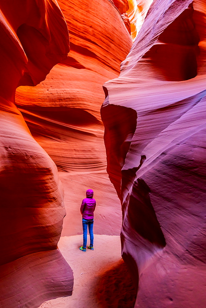 Antelope Canyon, Navajo Tribal Park, Page, Arizona, United States of America, North America