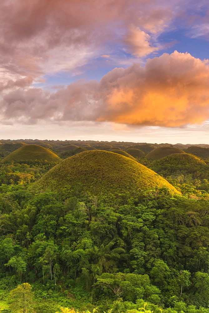 Chocolate Hills, Bohol, Central Visayas, Philippines, Southeast Asia, Asia