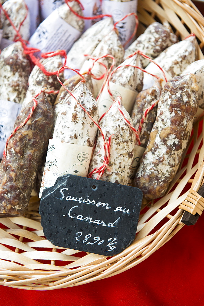 Meat market, Aix en Provence, Bouches du Rhone, Provence, Provence-Alpes-Cote d'Azur, France, Europe