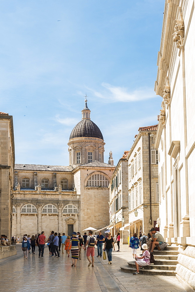 Dubrovnik Cathedral, UNESCO World Heritage Site, Dubrovnik, Croatia, Europe