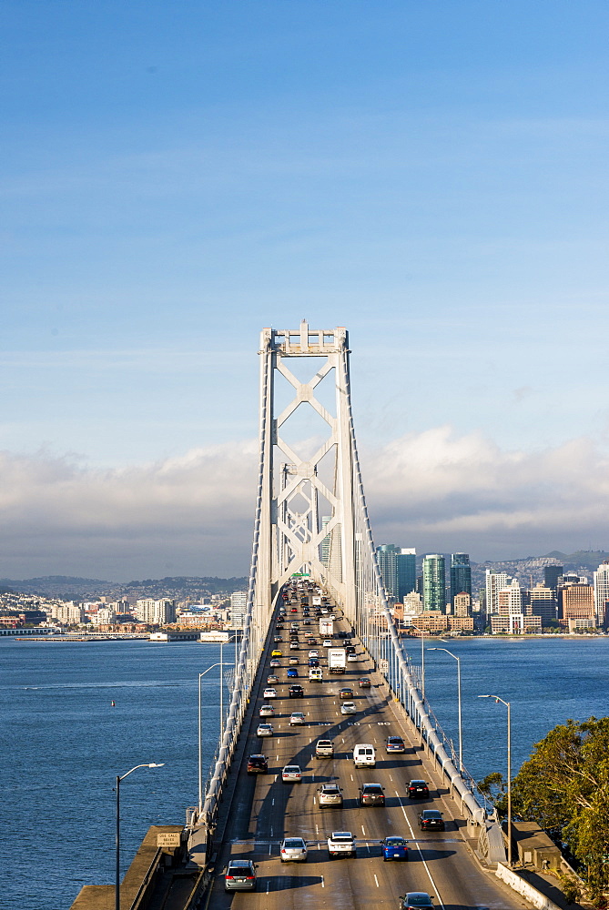 Oakland Bay Bridge, San Francisco, California, United States of America, North America