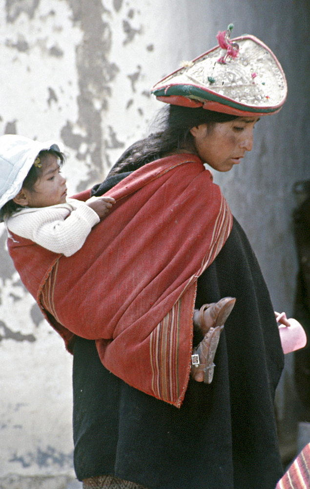 Bolivia native quechua woman. Tarabuco, sucre