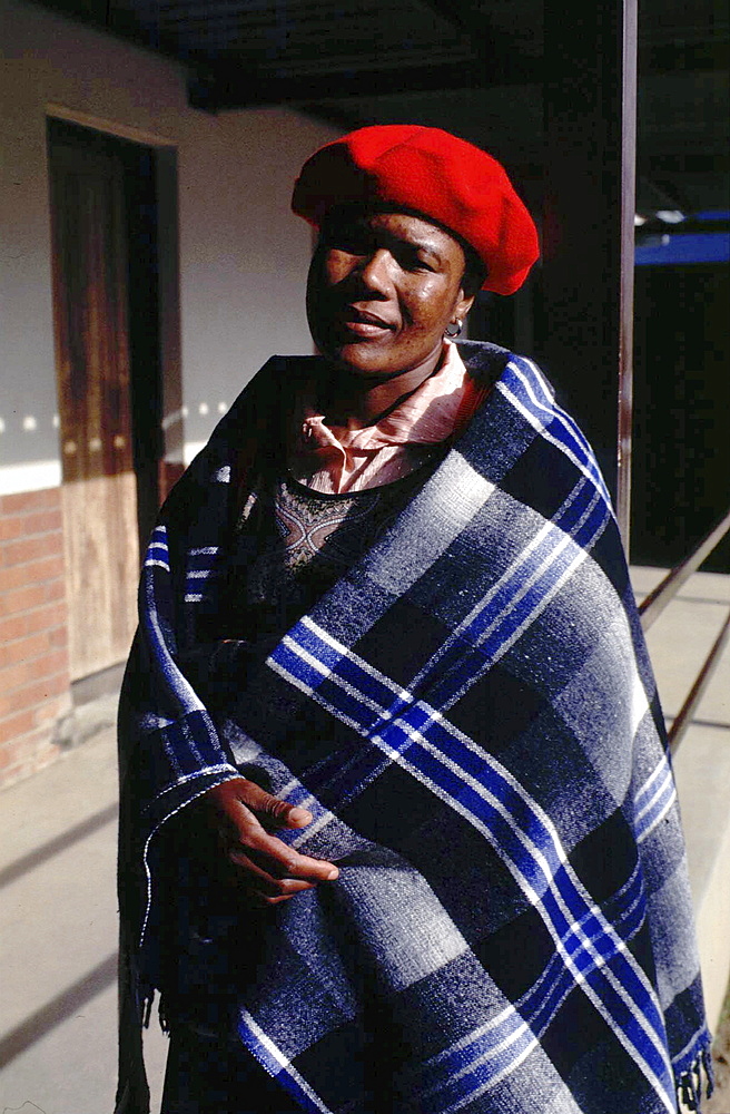 South africa. Native woman . Free state.