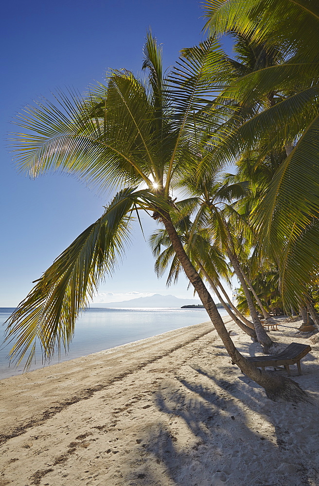 The beach at San Juan on the southwest coast of Siquijor, Philippines, Southeast Asia, Asia