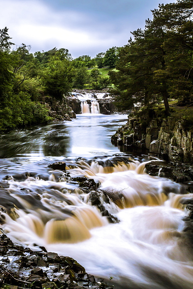 Low Force waterfall, Teesdale, England, United Kingdom, Europe