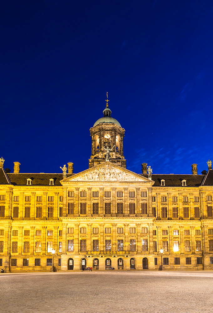 The Royal Palace in Dam Square, Amsterdam, Netherlands, Europe