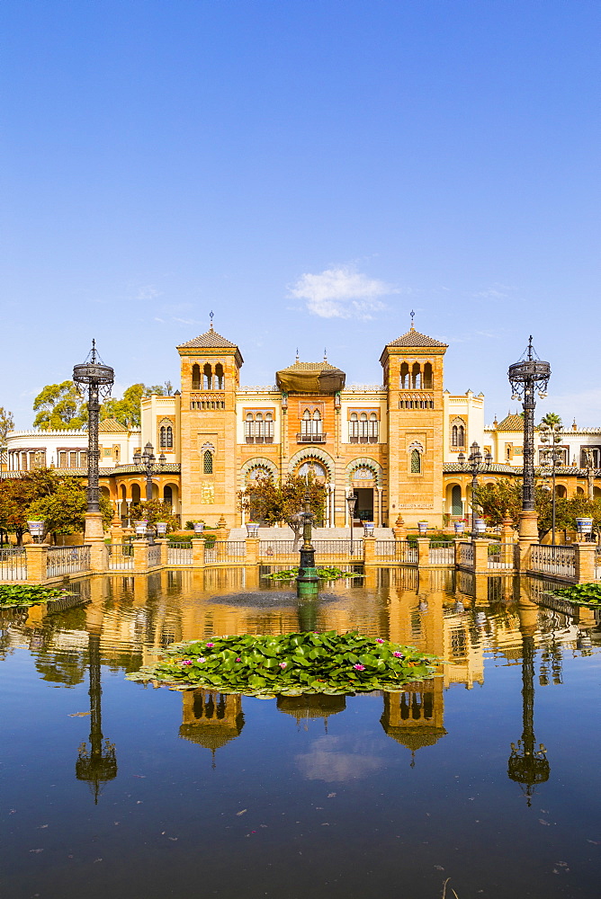 Museum of Popular Arts and Traditions in Maria Luisa Park, Seville, Andalusia, Spain, Europe