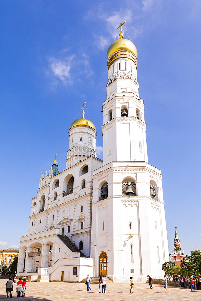 Ivan the Great Bell Tower in the Kremlin, UNESCO World Heritage Site, Moscow, Russia, Europe