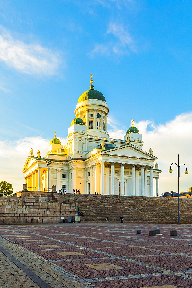 Helsinki Cathedral in Senate Square, Helsinki, Finland, Europe