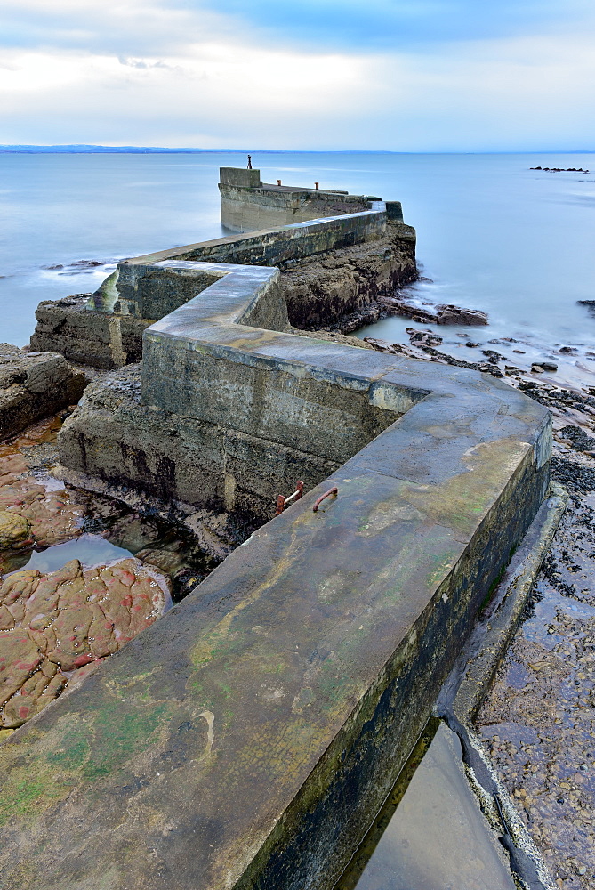 St. Monan's Pier, Fife, Scotland, United Kingdom, Europe