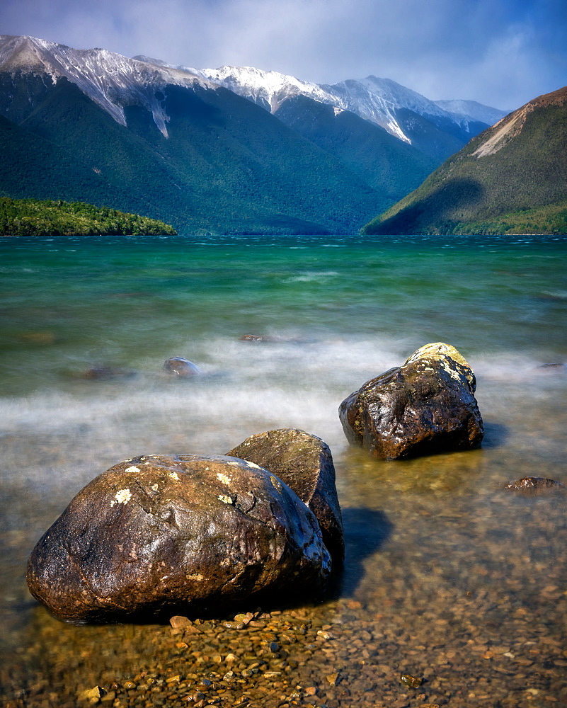 Lake Rotoiti, Nelson Lakes National Park, South Island, New Zealand, Pacific