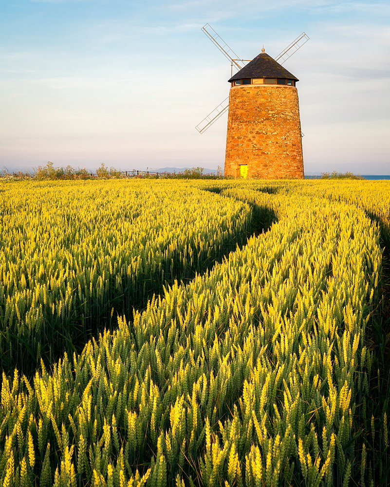 St. Monan's Windmill, Fife, Scotland, United Kingdom, Europe