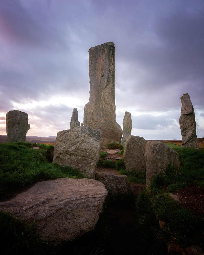 Callanish Standing Stones, Isle of Lewis, Outer Hebrides, Scotland, United Kingdom, Europe