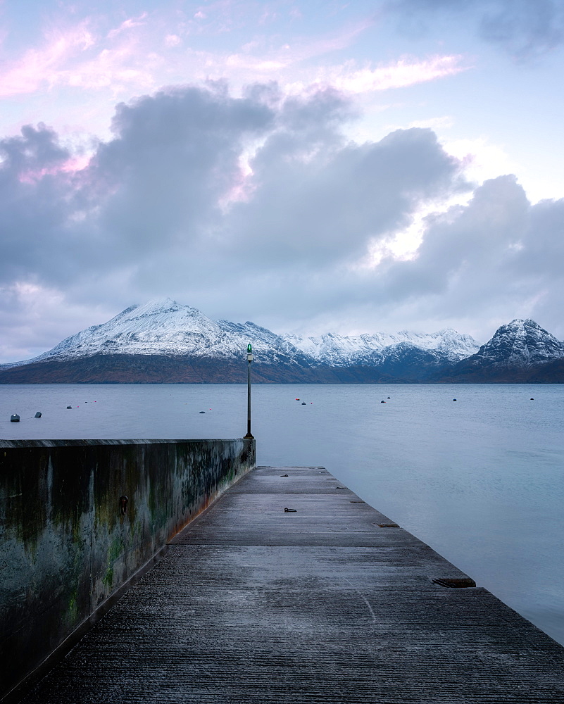 Sunrise at Elgol, Isle of Skye, Inner Hebrides, Scotland, United Kingdom, Europe