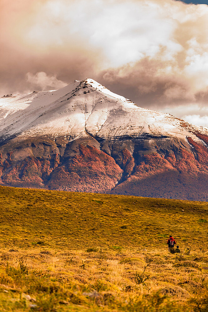 Beautiful scenery in Torres del Paine National Park, Patagonia, Chile, South America