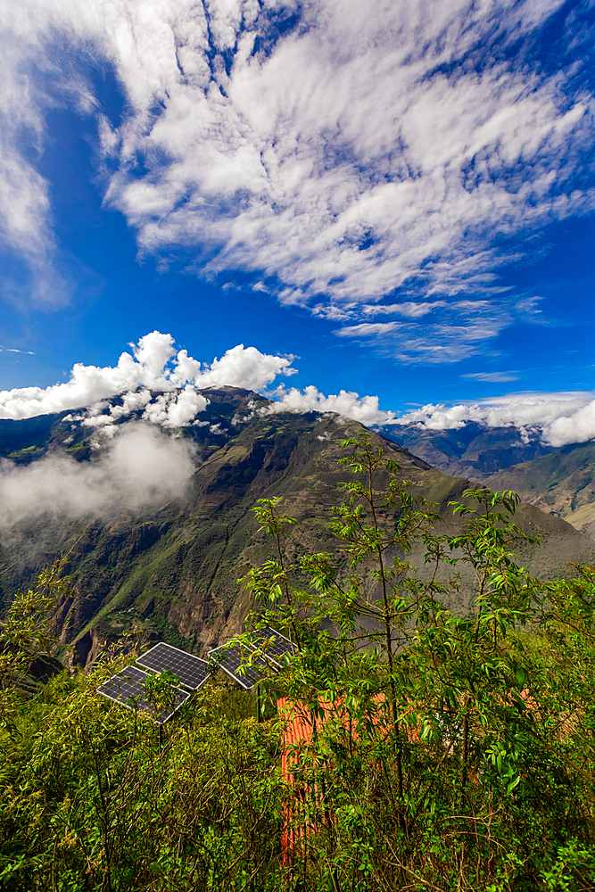 Scenery along the Choquequirao trail, Peru, South America