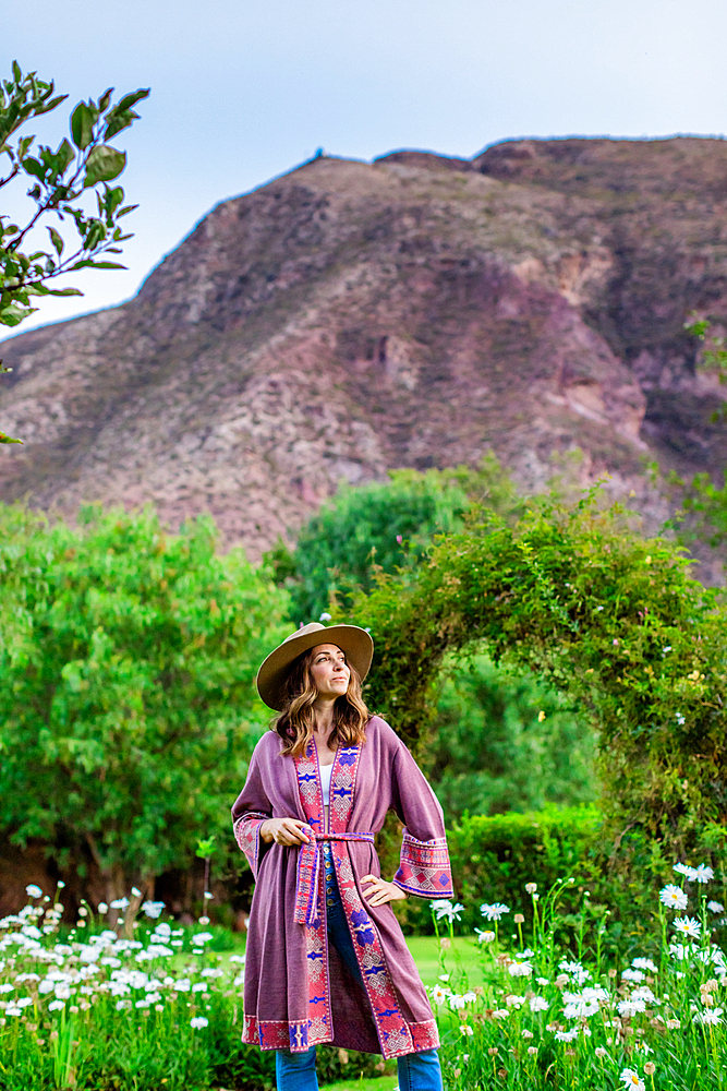 Woman in Sacred Valley, Peru, South America