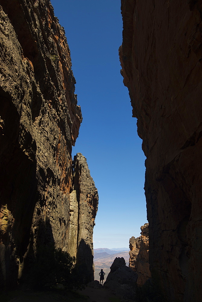 Trekking in the Cederberg mountains, Western Cape, South Africa, Africa