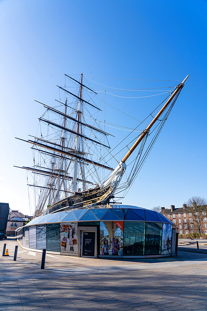 Cutty Sark, Royal Museums, UNESCO World Heritage Site, Greenwich, London, England, United Kingdom, Europe