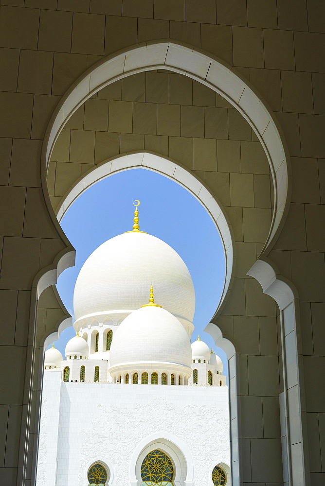 Sheikh Zayed Mosque, Abu Dhabi, United Arab Emirates, Middle East