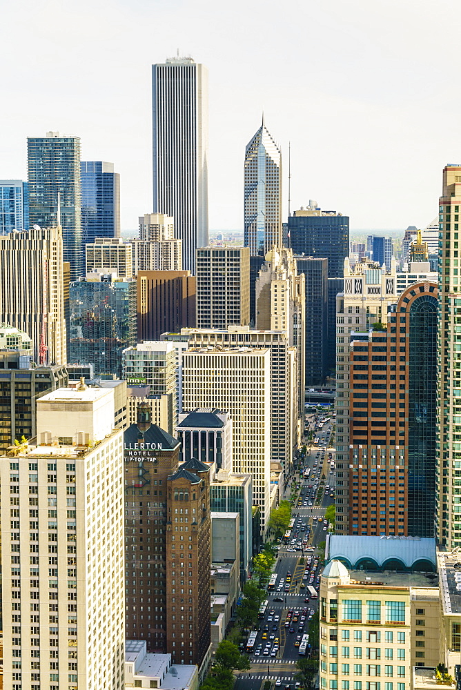 Skyscrapers, Chicago, Illinois, United States of America, North America