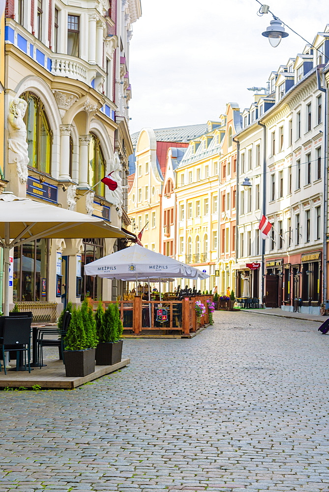 Zirgu Street, Old Town, UNESCO World Heritage Site, Riga, Latvia, Europe