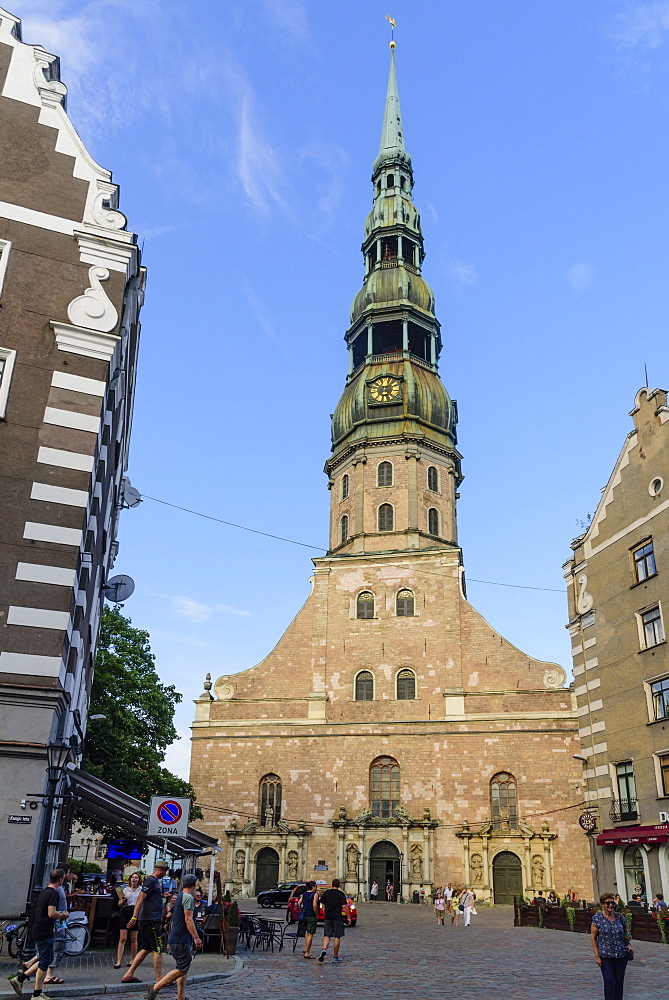 St. Peter's Church, Old Town, UNESCO World Heritage Site, Riga, Latvia, Europe