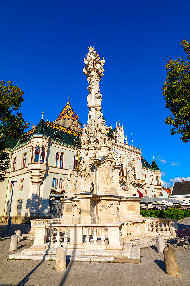 Plague Column (Pestsaule), Korneuburg, Lower Austria, Austria, Europe