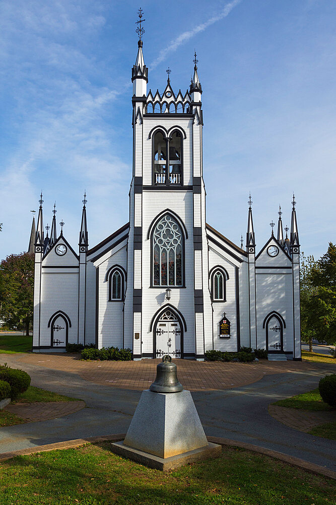 St. John's Anglican Church, Old Town, UNESCO World Heritage Site, Lunenburg, Nova Scotia, Canada, North America