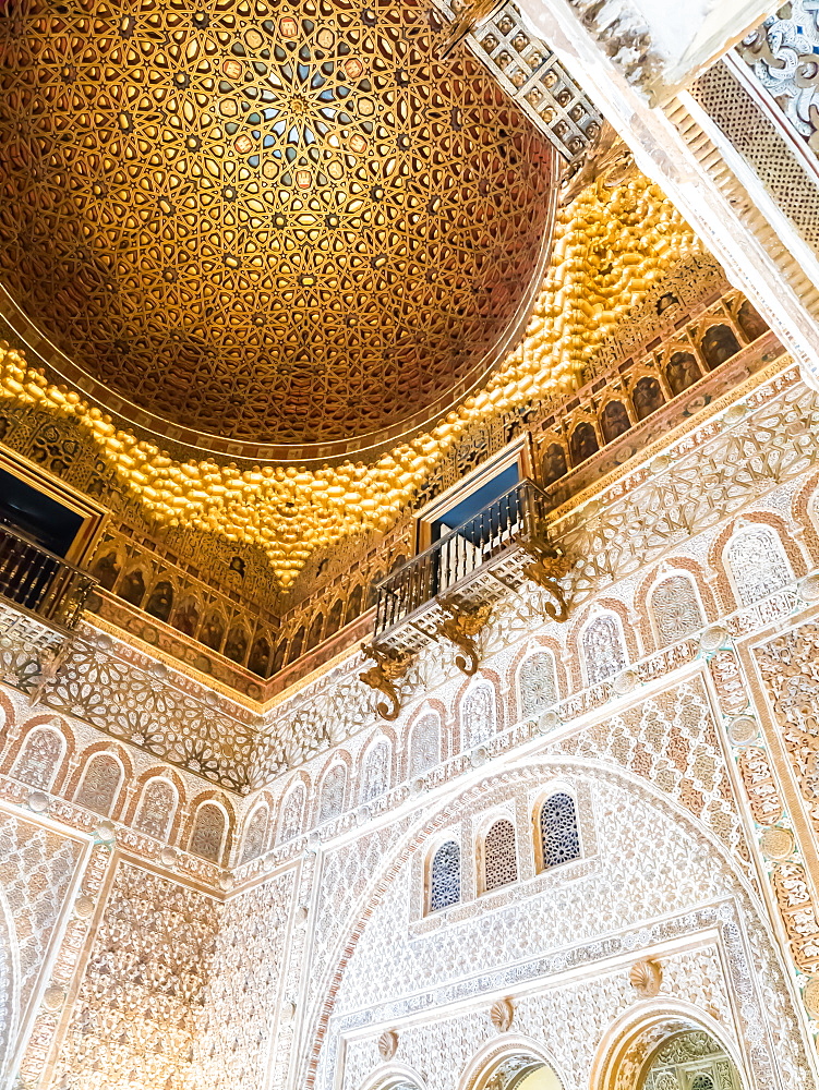 Alcazar Palace, UNESCO World Heritage Site, Seville (Sevilla), Andalucia, Spain, Europe