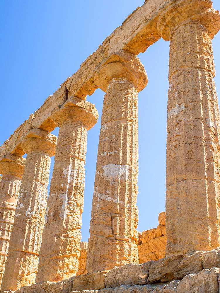 Greek ruins of Agrigento, UNESCO World Heritage Site, Sicily, Italy, Europe