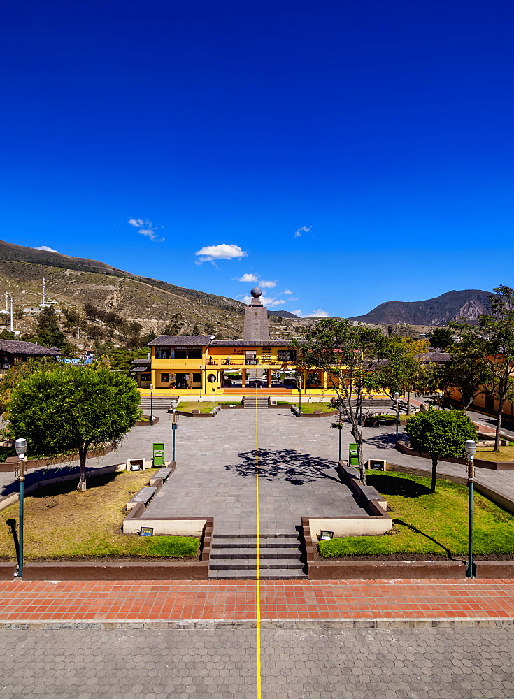 Equator Line, Ciudad Mitad del Mundo (Middle of the World City), Pichincha Province, Ecuador, South America