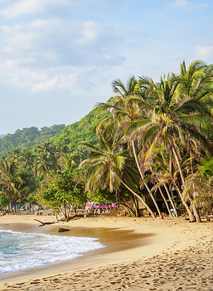 El Cabo San Juan del Guia beach, Tayrona National Natural Park, Magdalena Department, Caribbean, Colombia, South America