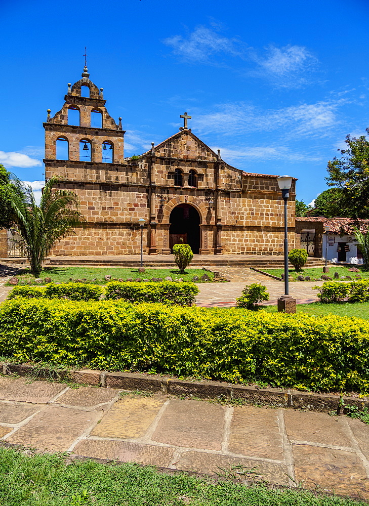 Santa Lucia Church, Guane, Santander Department, Colombia, South America