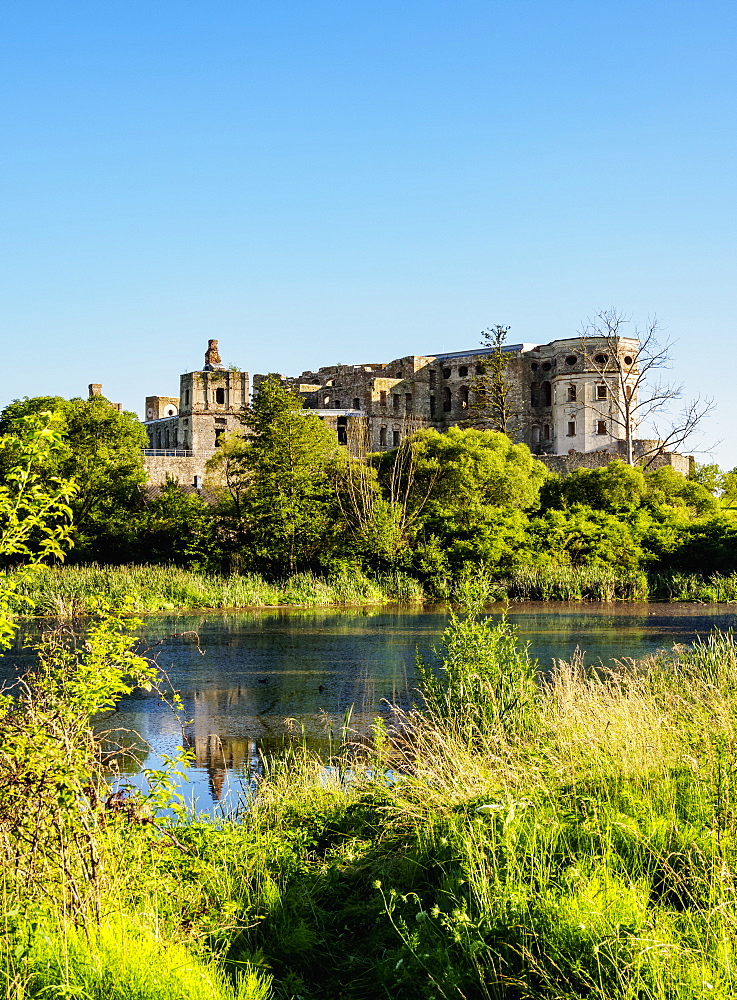 Krzyztopor Castle in Ujazd, Swietokrzyskie Voivodeship, Poland, Europe