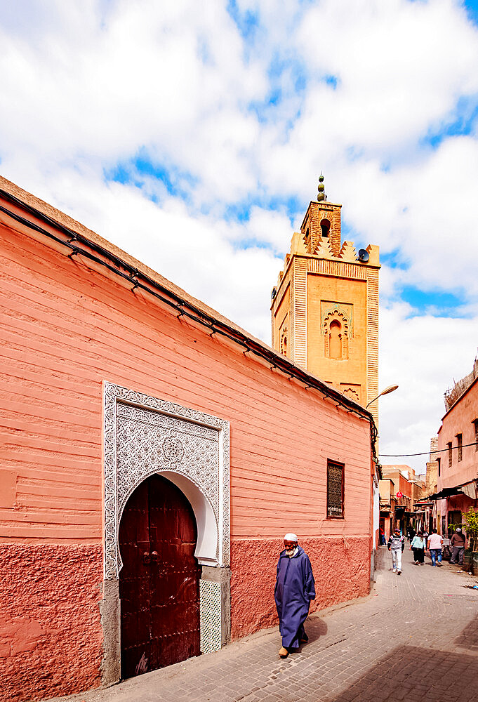 Ben Youssef Mosque, Old Medina, Marrakesh, Marrakesh-Safi Region, Morocco, North Africa, Africa