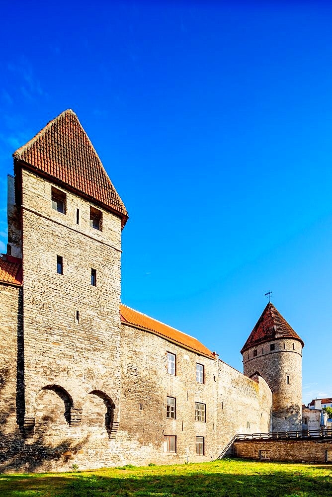 Old Town Walls, Tallinn, Estonia